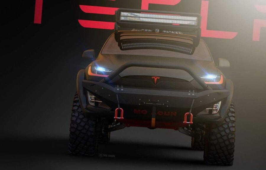  Tesla Model X Off-Roader by MD Aoun 2017 года  (фото 2 из 2)
